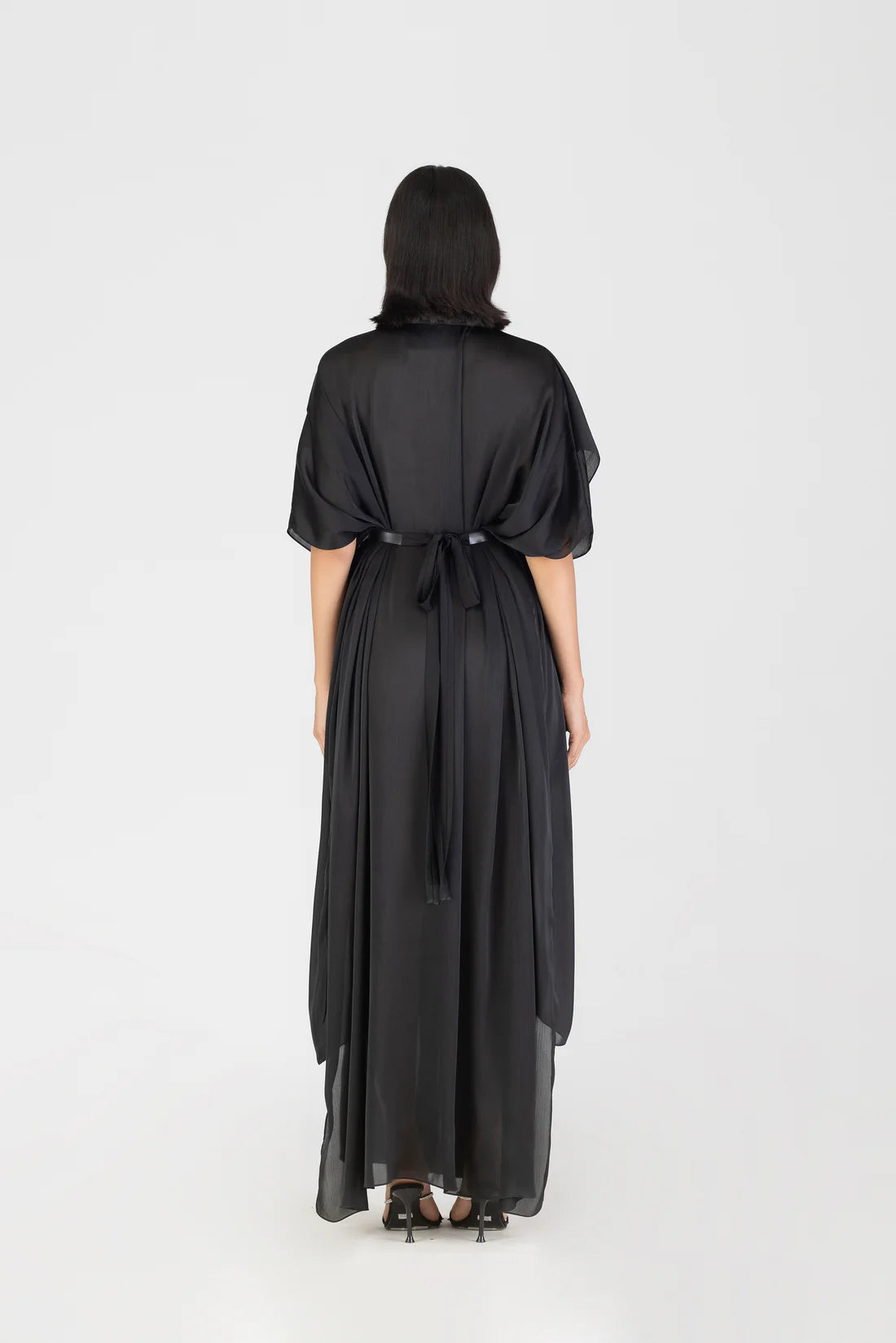 Pleated Layered Dress