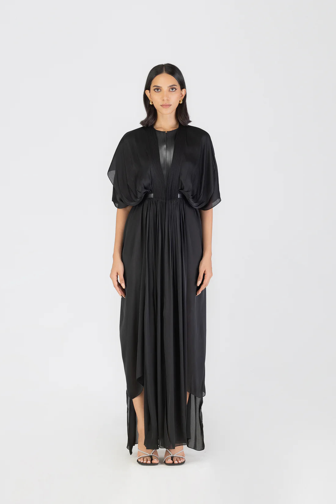 Pleated Layered Dress