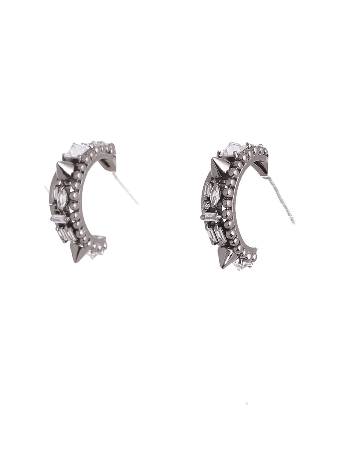 Orion Crescent Hoop Earrings - The Couture by KJH