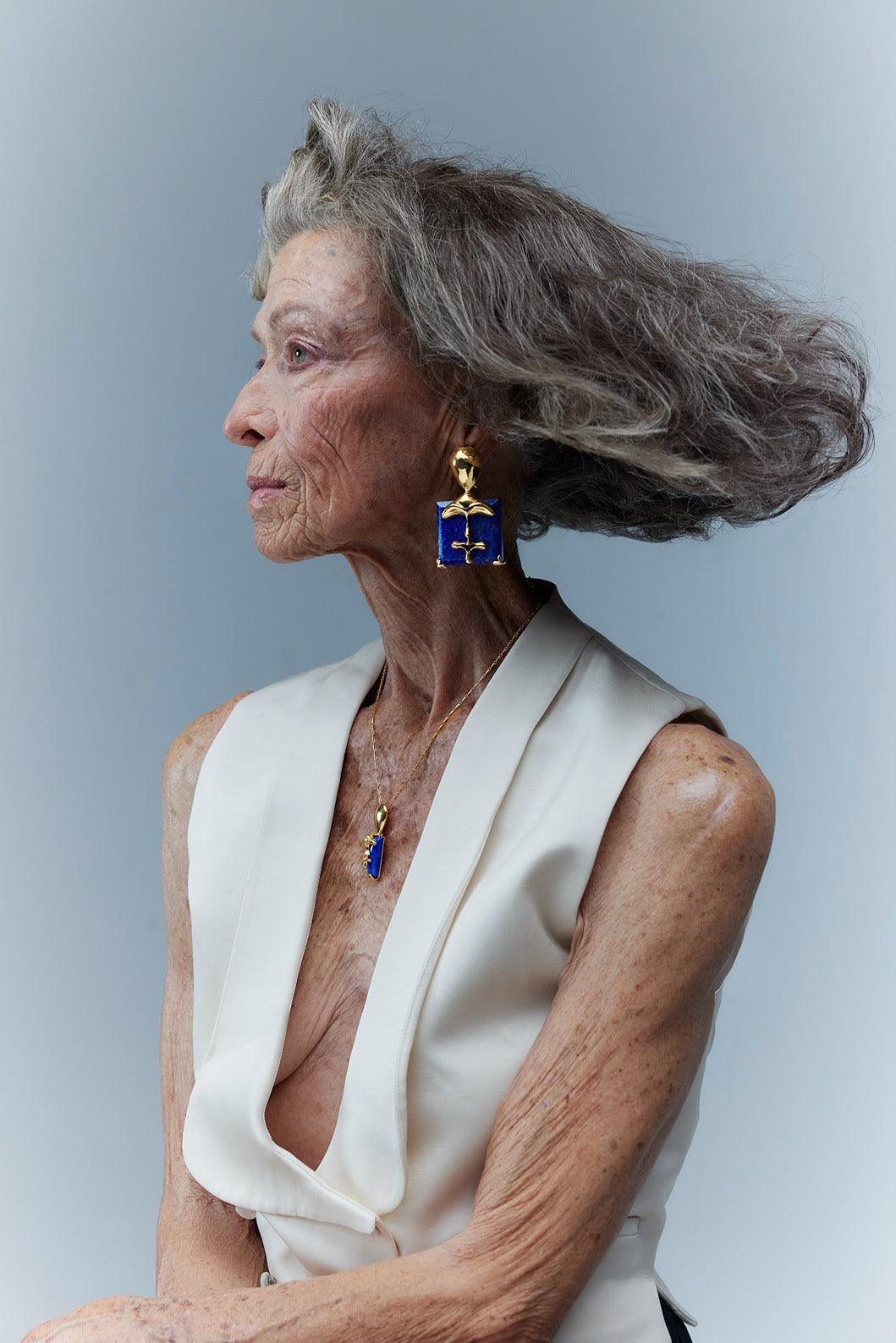 The Lazuli Sculpt Pendant - The Couture by KJH