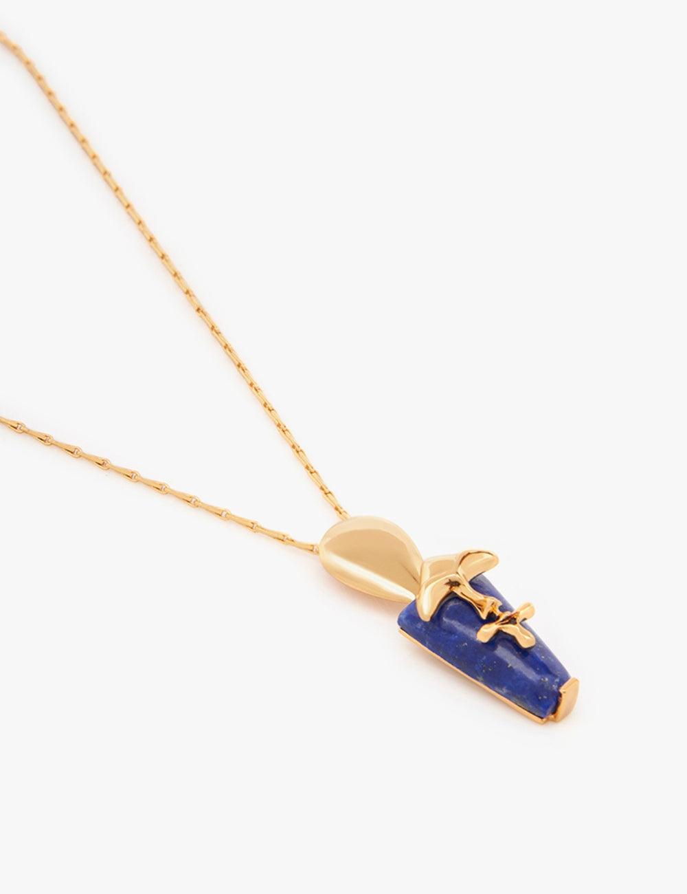 The Lazuli Sculpt Pendant - The Couture by KJH