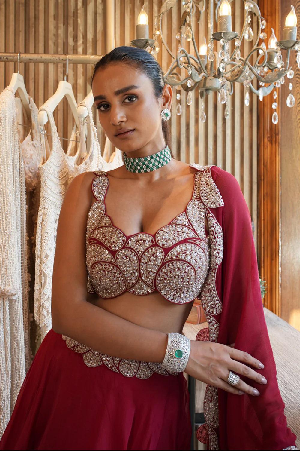 ZAINAB LEHENGA SET - The Couture by KJH