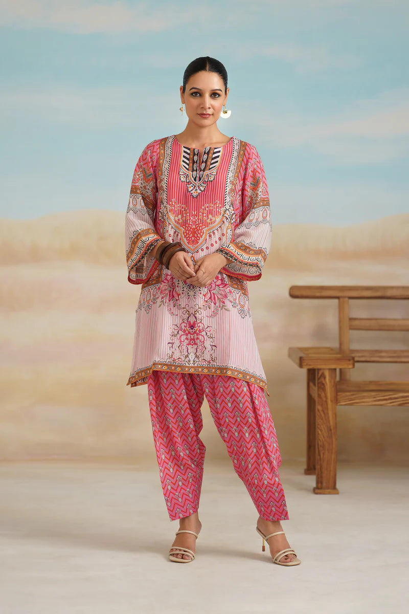 KANAN PRINTED CREPE MATCHING SET