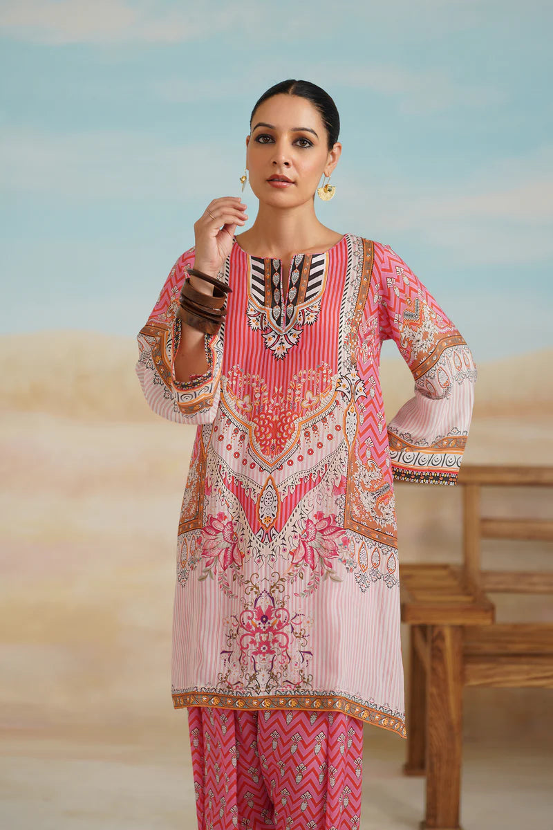 KANAN PRINTED CREPE MATCHING SET