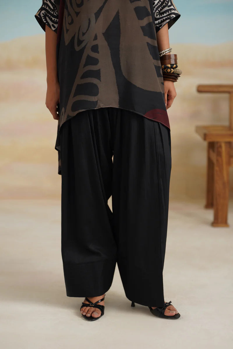 ARA CREPE PRINTED MATCHING SET