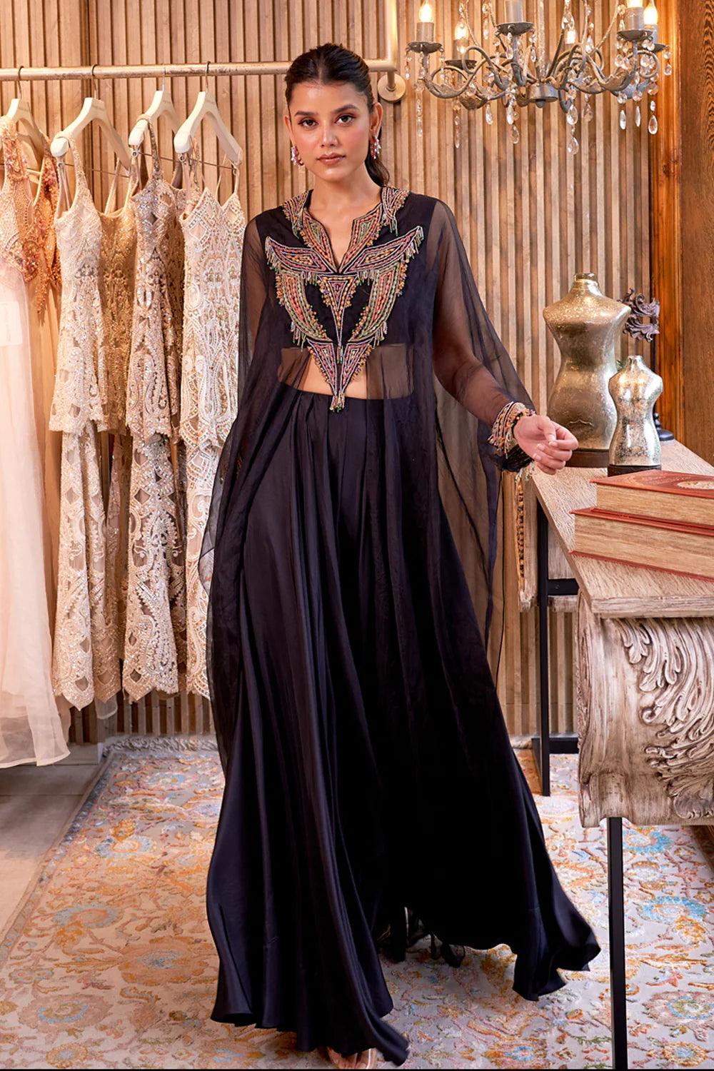 MAHVEEN CAPE SET - The Couture by KJH