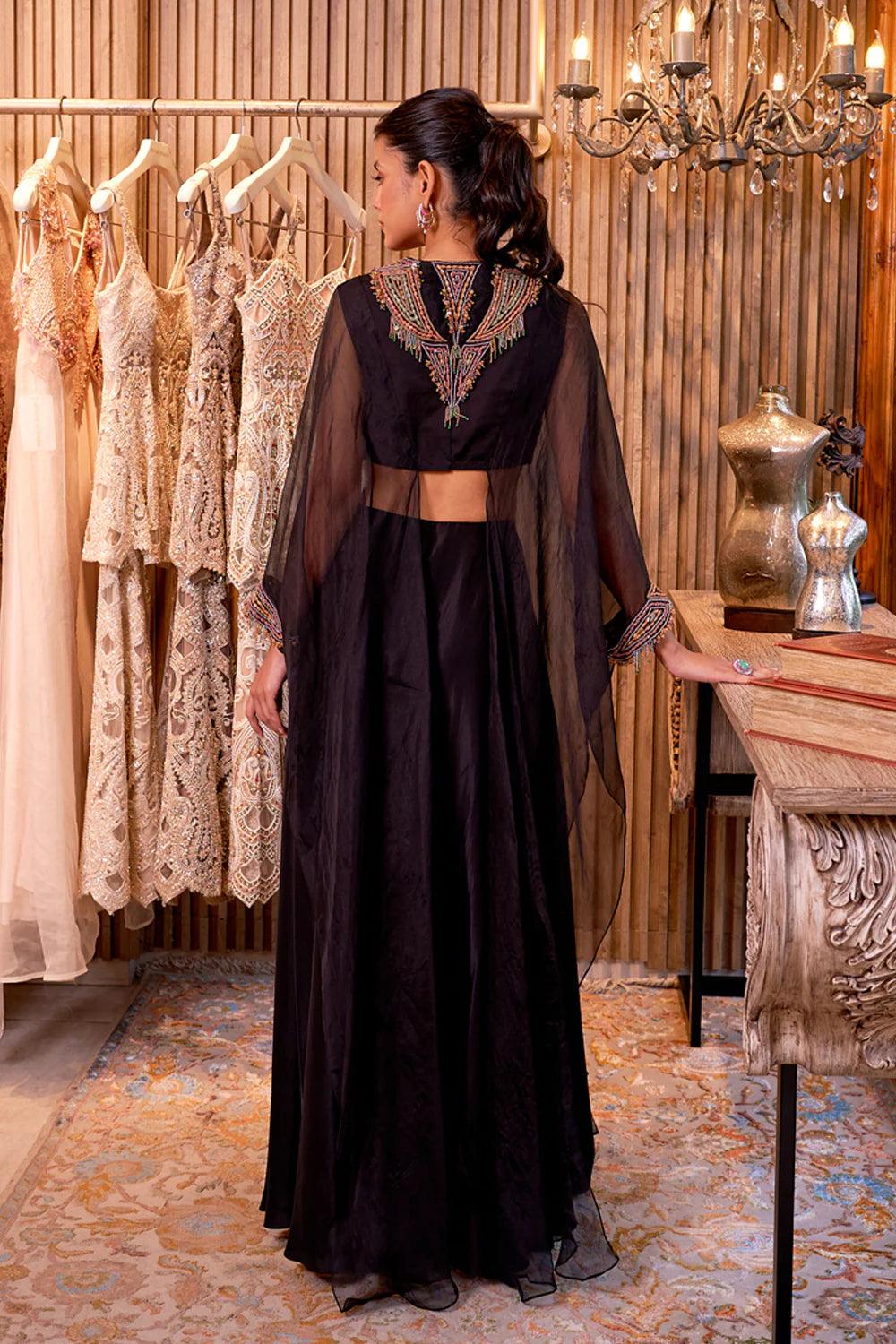 MAHVEEN CAPE SET - The Couture by KJH