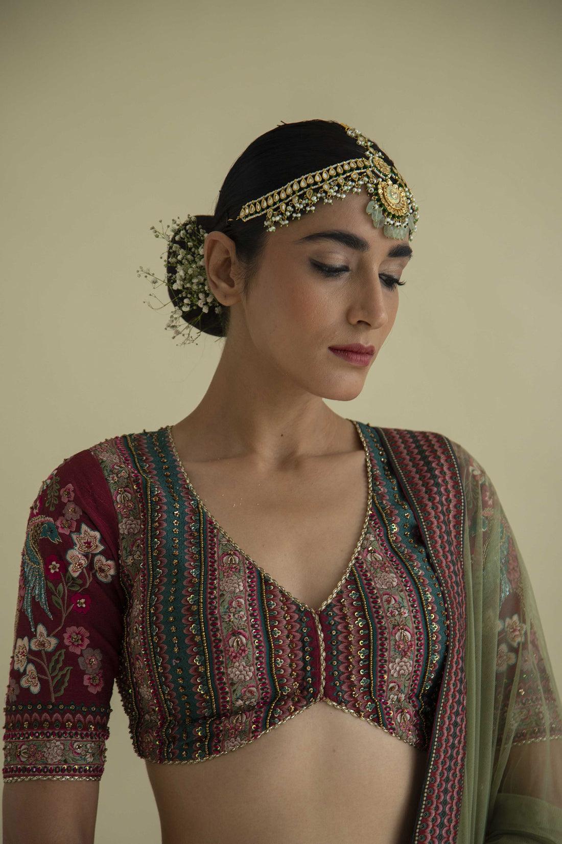 Bageecha Peacock Lehenga - The Couture by KJH