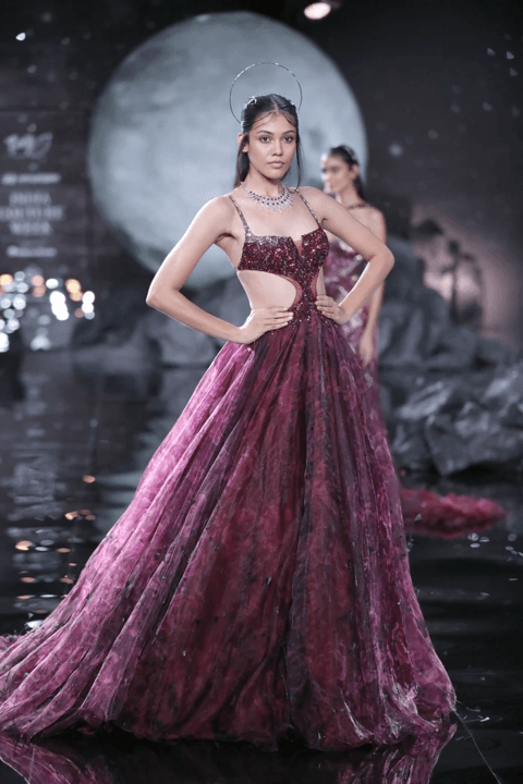 "Lone" Organza Gown - The Couture by KJH