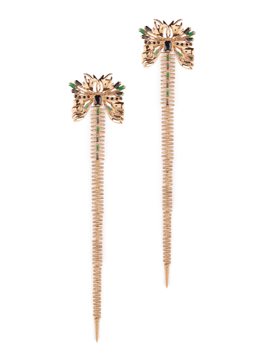 Sylphina ziptail earrings - The Couture by KJH