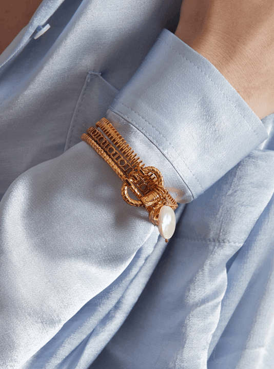 Myriad Pearl Drop Stacked Bracelet - The Couture by KJH