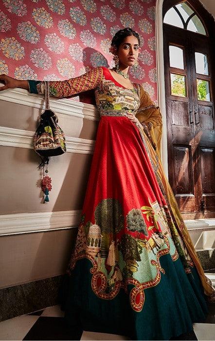 Adwita Anarkali Set - The Couture by KJH