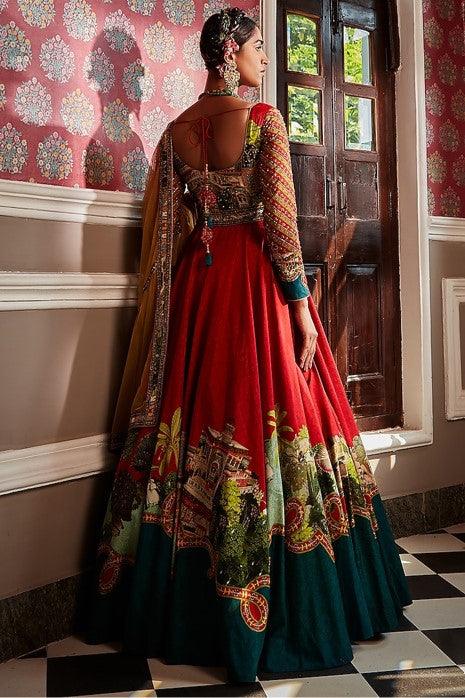Adwita Anarkali Set - The Couture by KJH