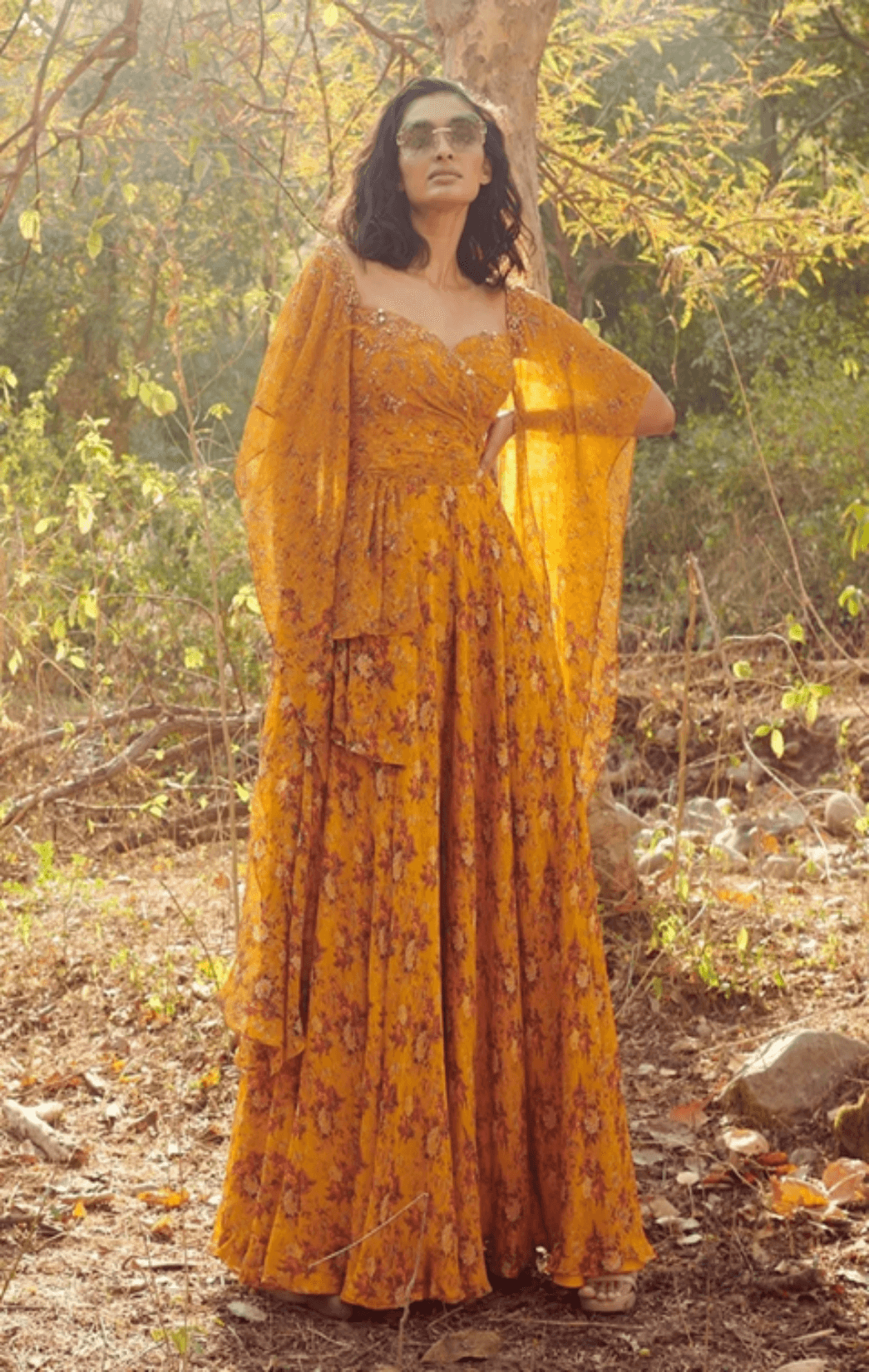 "Abbey" Chiffon Jumpsuit - The Couture by KJH