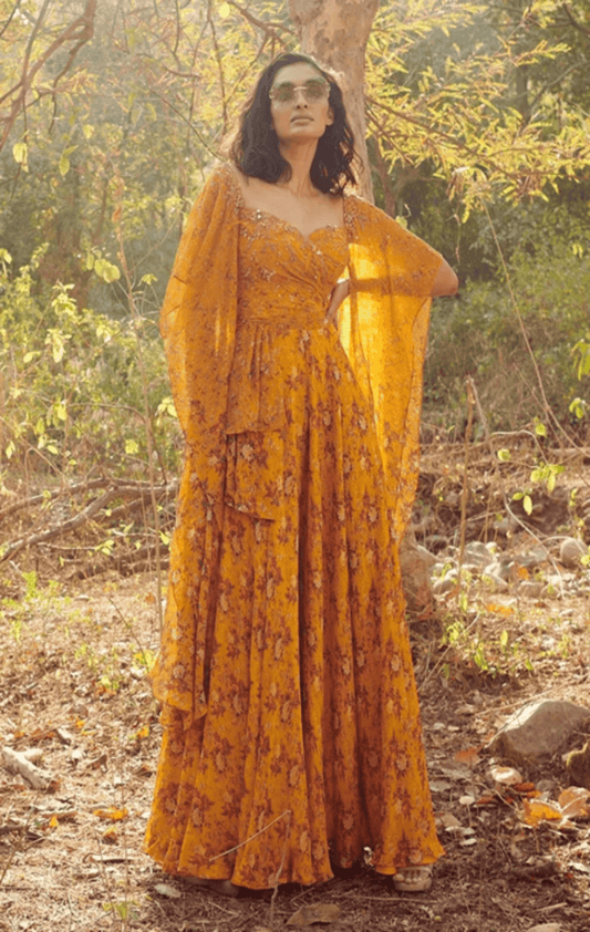 "Abbey" Chiffon Jumpsuit - The Couture by KJH