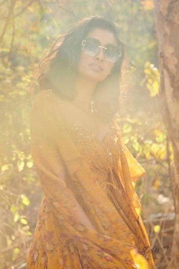 "Abbey" Chiffon Jumpsuit - The Couture by KJH