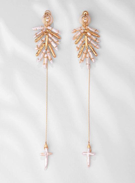 Drip Oh River Rose Shoulder Grazers - The Couture by KJH
