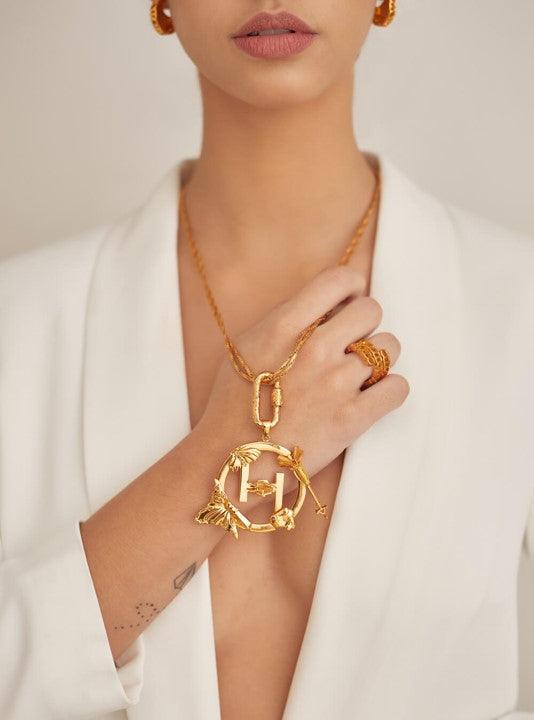 O.H. V Long Necklace - The Couture by KJH