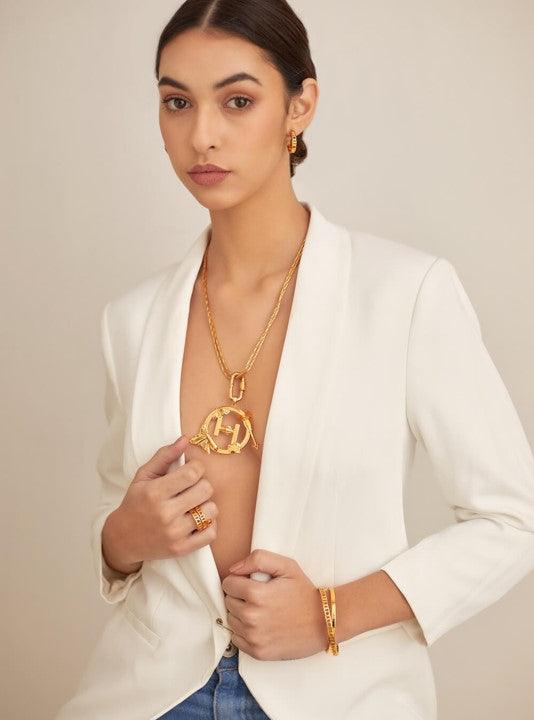 O.H. V Long Necklace - The Couture by KJH
