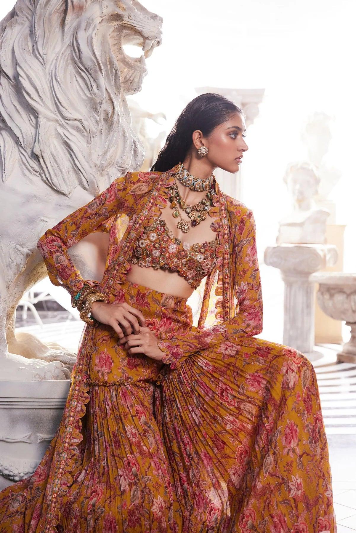 IVY SHARARA SET - The Couture by KJH