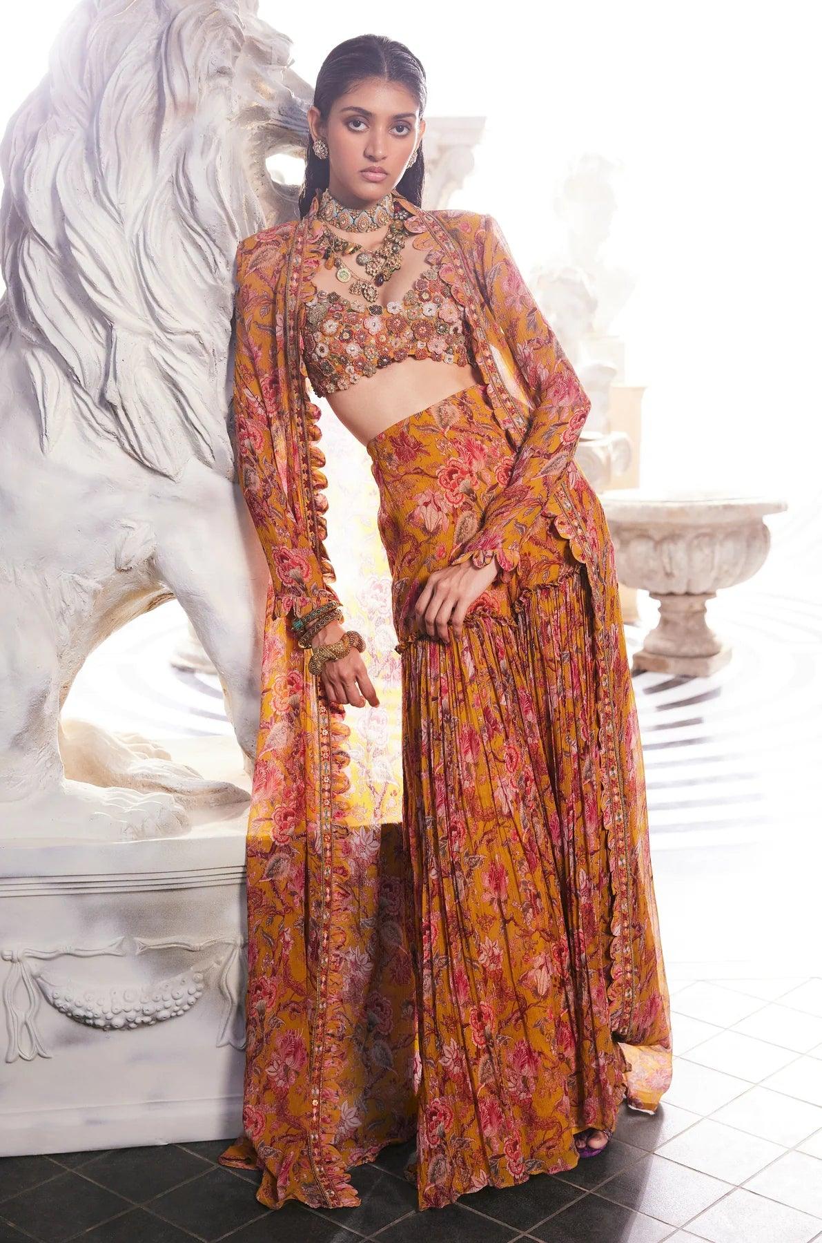 IVY SHARARA SET - The Couture by KJH