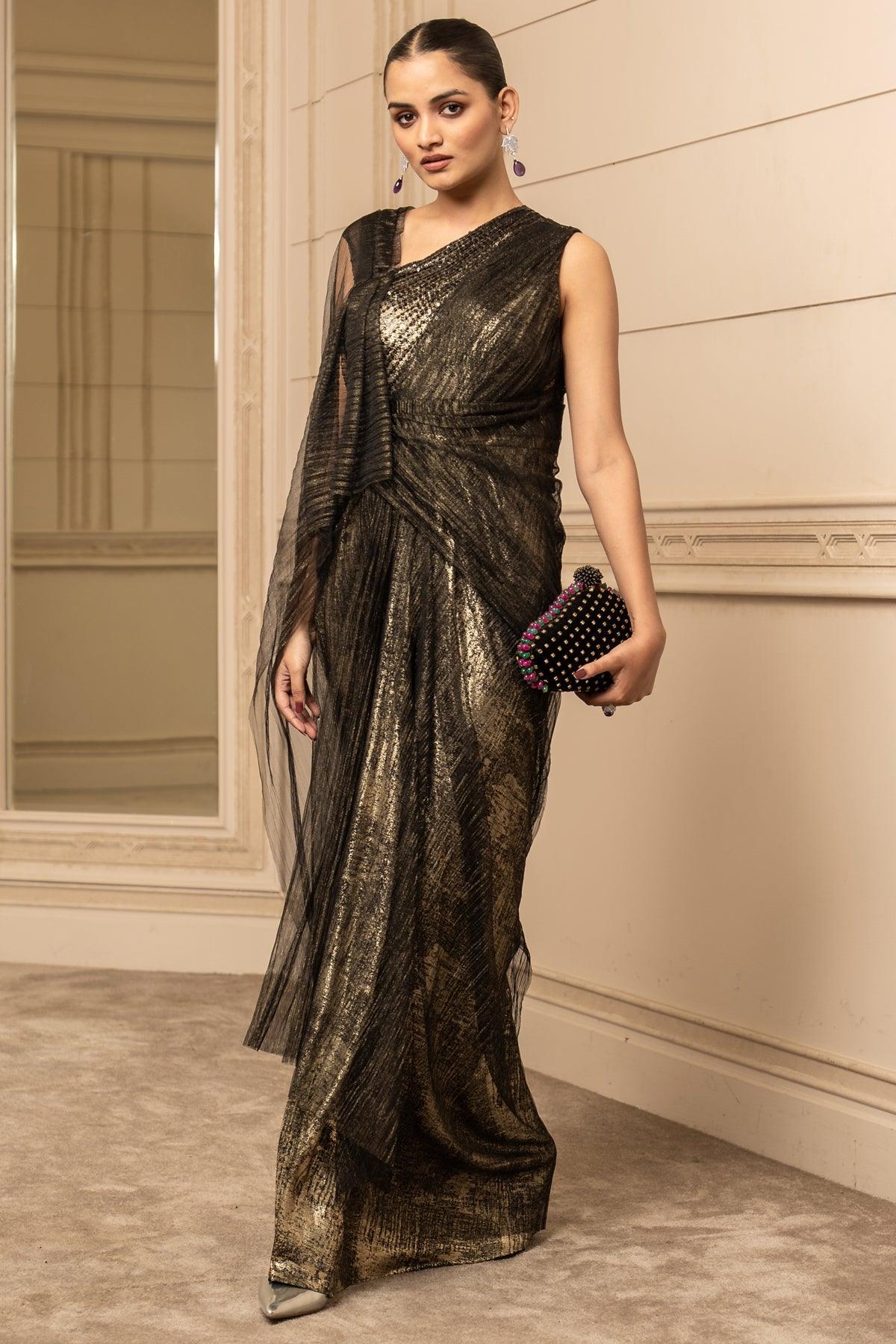 Asymmetric Draped Dress - The Couture by KJH