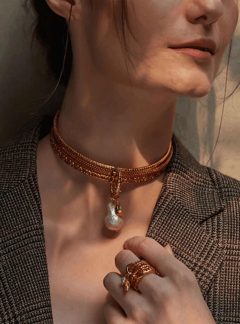 Myriad choker necklace - The Couture by KJH