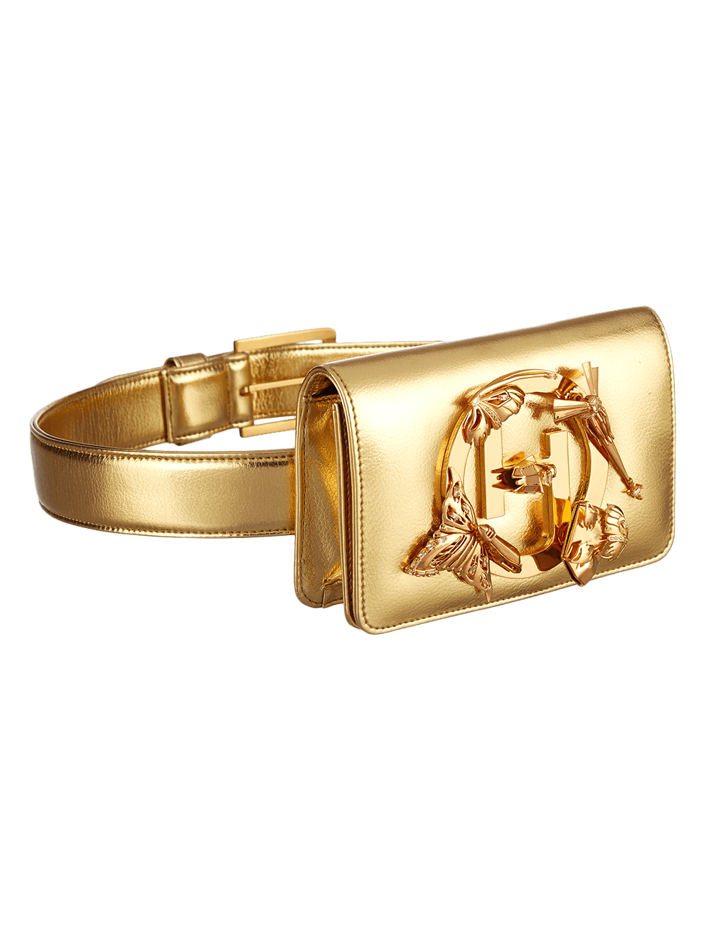 Metallic Sling Minaudiere - The Couture by KJH