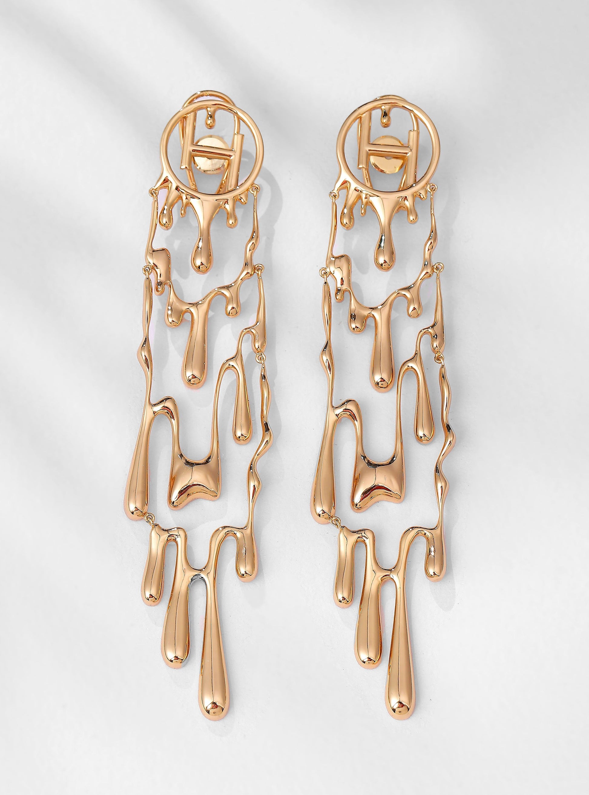 Drip OH Free Fall Earrings - The Couture by KJH