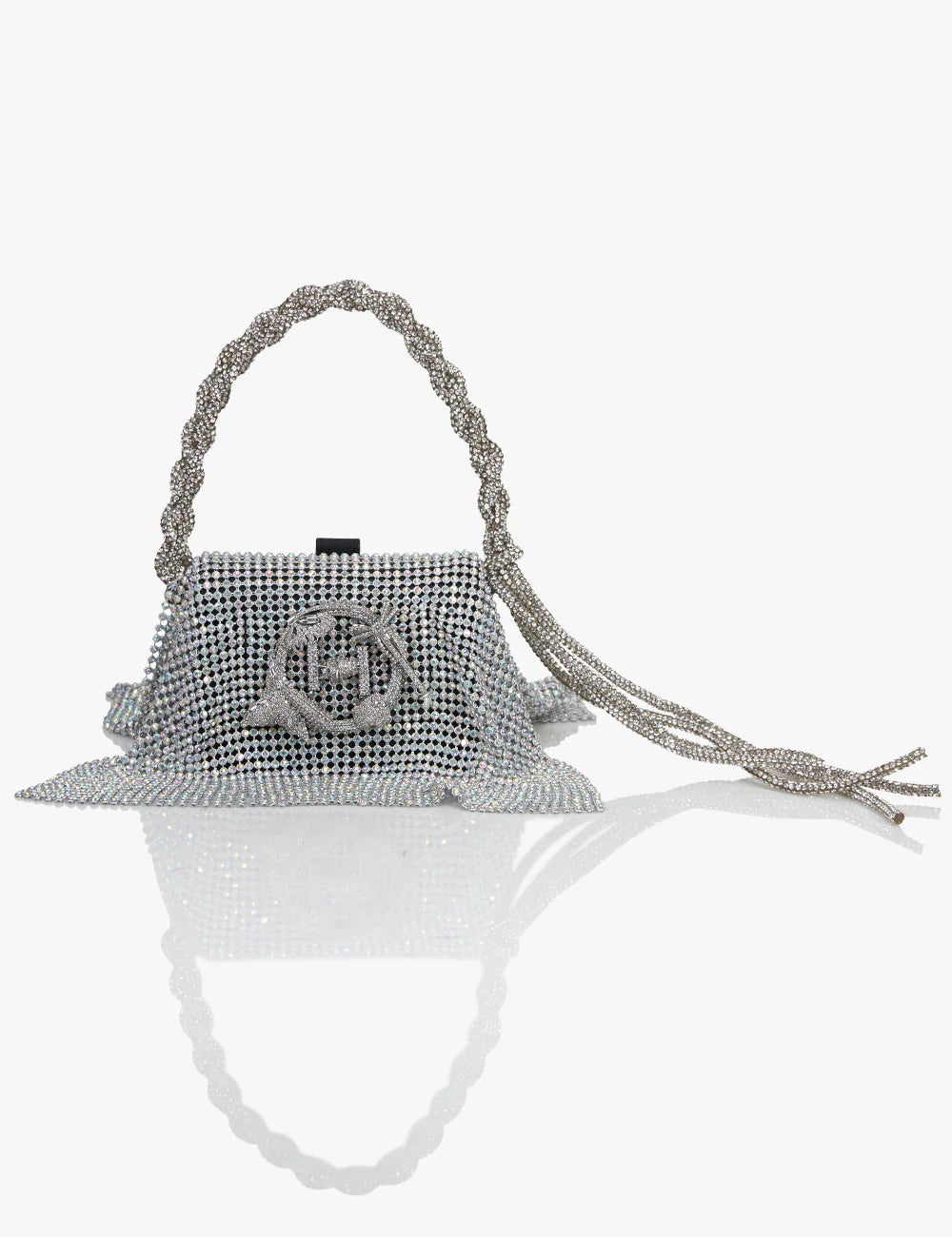 CRYSTAL FURBIE HANDBAG