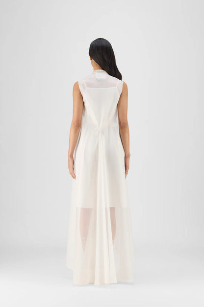 Metallic Paneled Dress