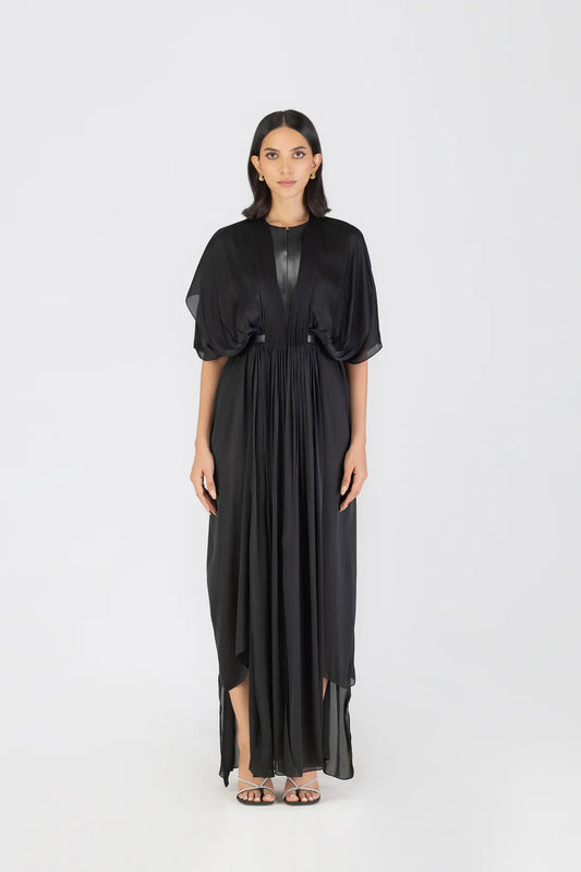 Pleated Layered Dress