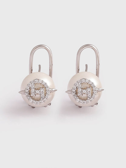 Oh Ivory Nova Stud Earrings - The Couture by KJH