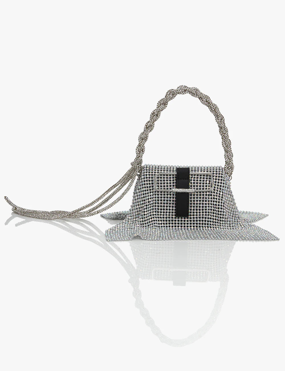 CRYSTAL FURBIE HANDBAG