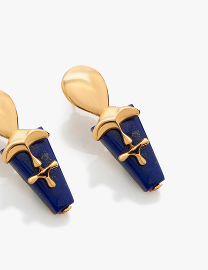 The Lazuli Sculpt Earrings