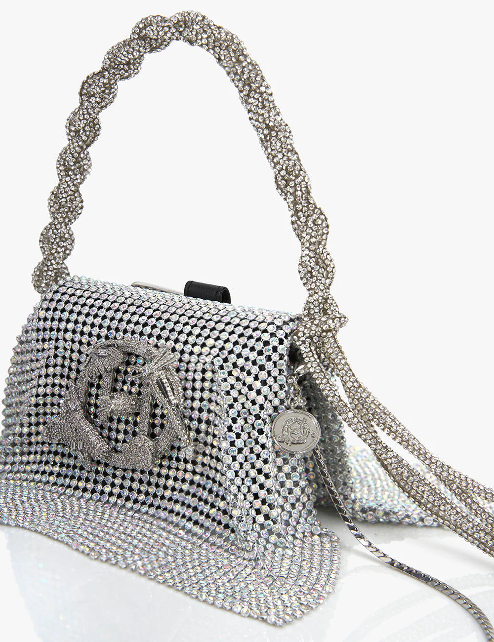 CRYSTAL FURBIE HANDBAG