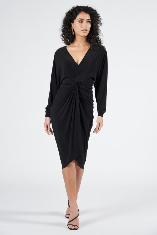 Twisted Black Dress