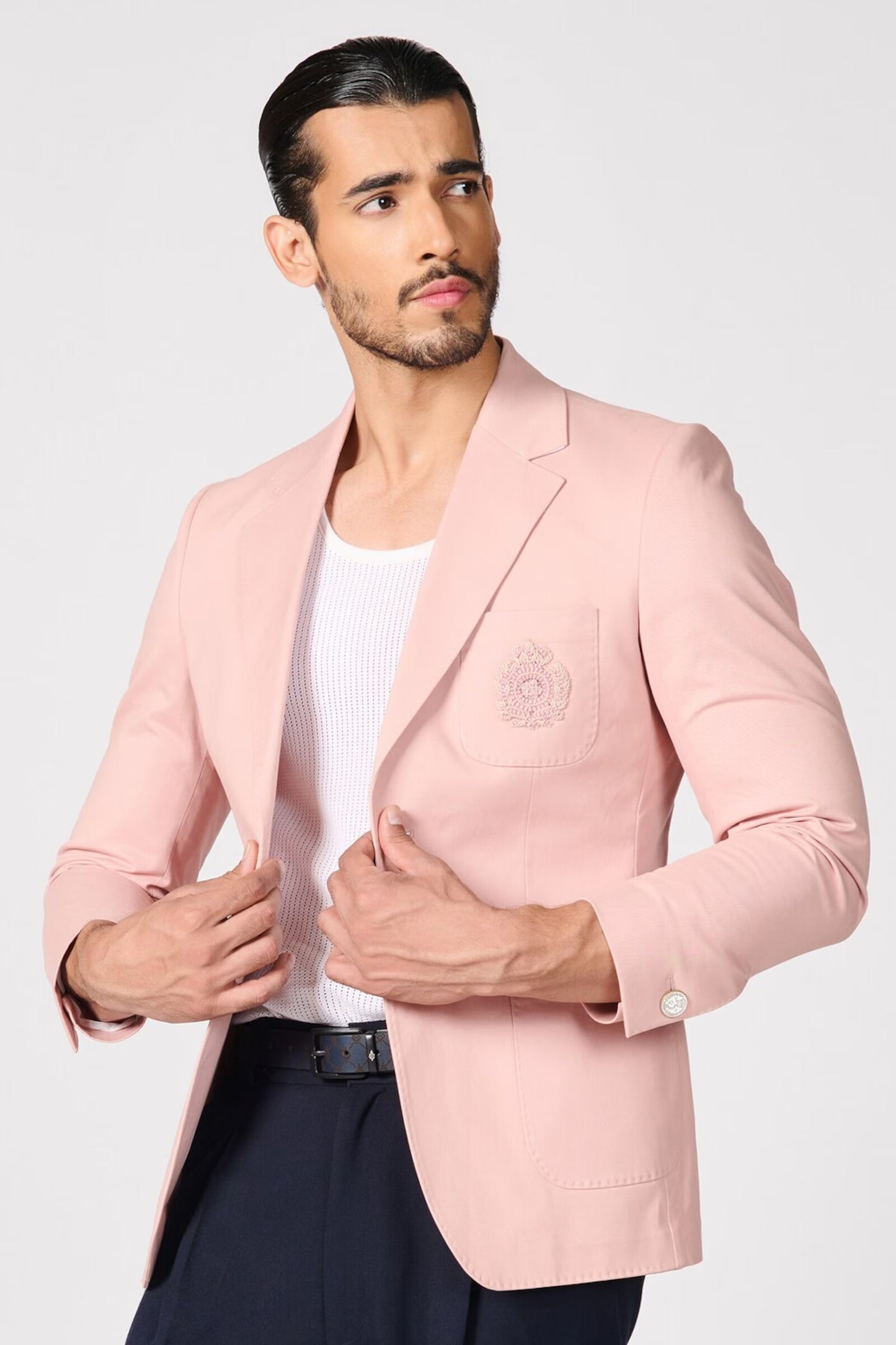 Akshay Kumar in Pink Crested Jacket