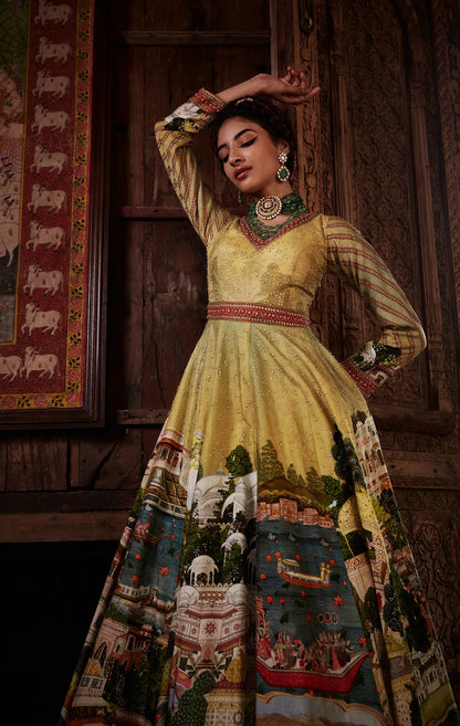 Pakeeza Anarkali Set