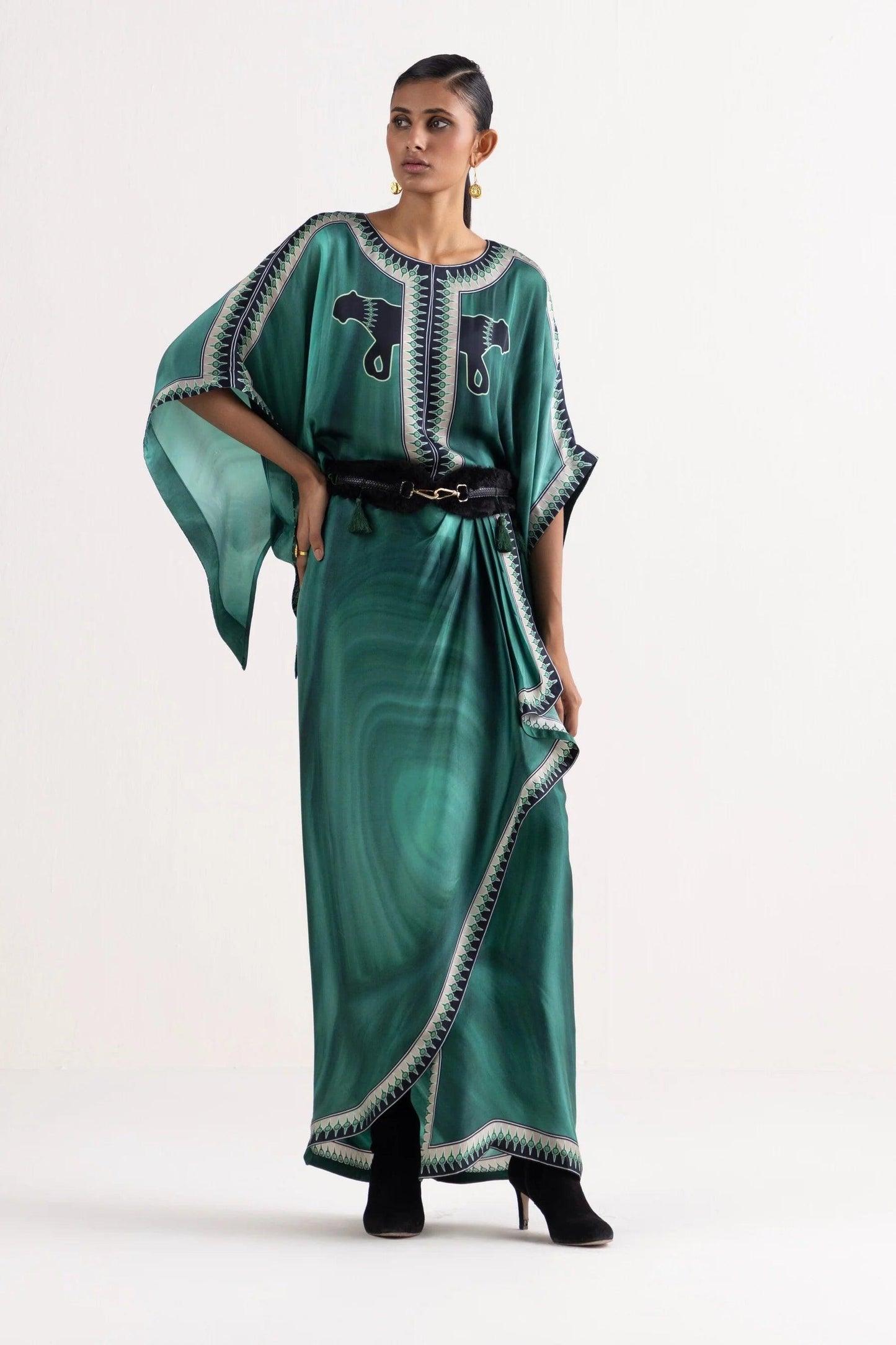 SHANY DRAPED DRESS