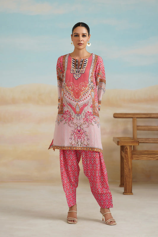 KANAN PRINTED CREPE MATCHING SET