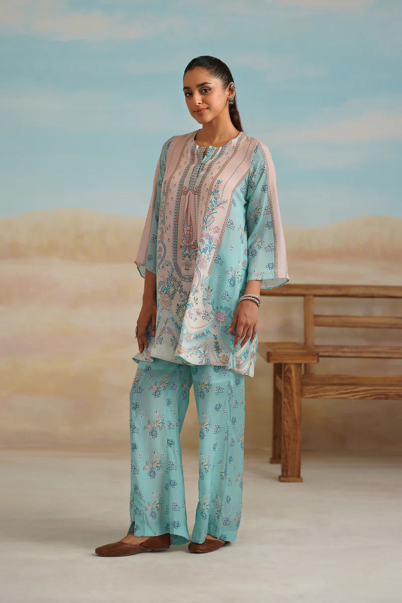 NIRALI PRINTED CREPE MATCHING SET