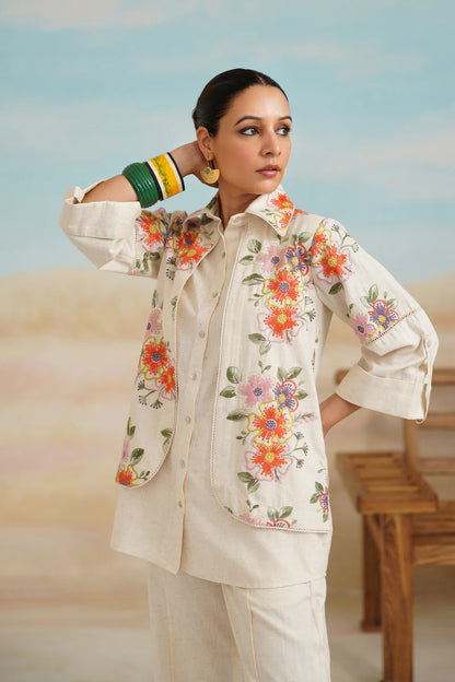 COOL NATURAL COTTON MATCHING SET
