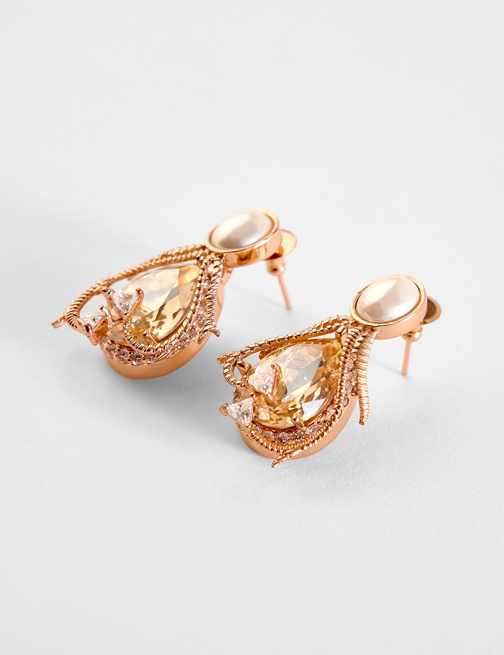 The Paloma Pearl Stud Earrings - The Couture by KJH