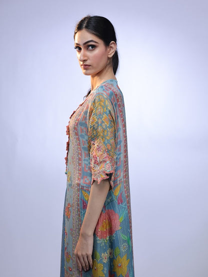 Azure Charm Kurta Set