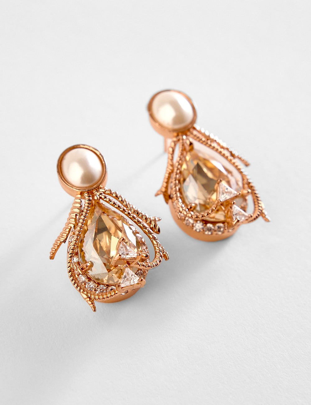 The Paloma Pearl Stud Earrings - The Couture by KJH