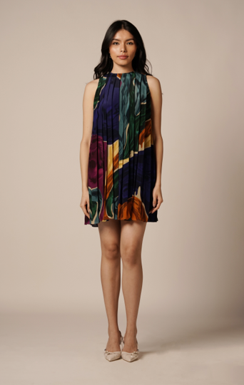 Umi Pleated Dress