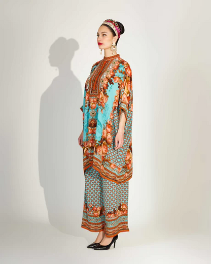 Pakeezah : Chanel 36" - Turquoise