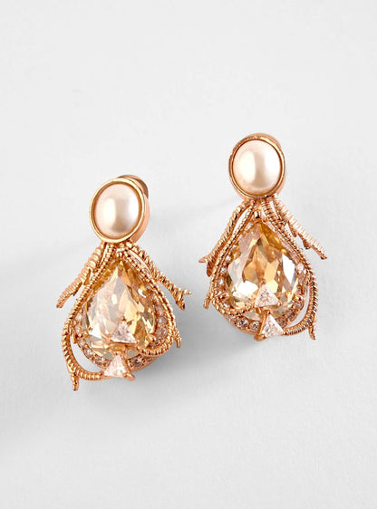 The Paloma Pearl Stud Earrings - The Couture by KJH