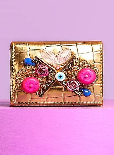 Gold Embellished Mini Bag